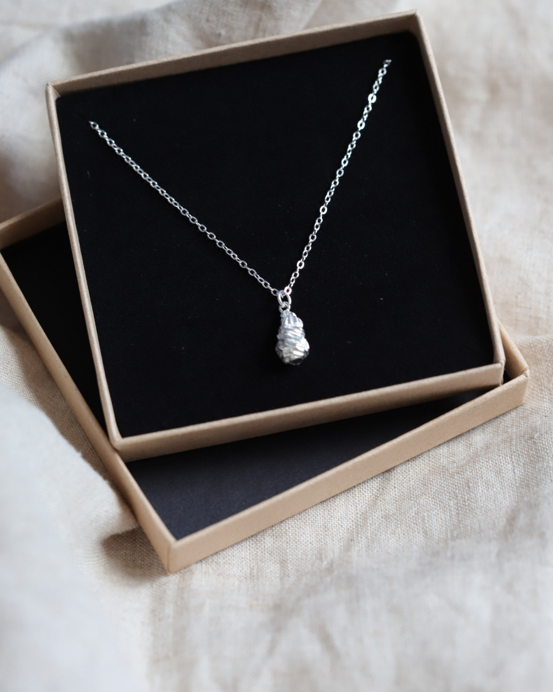 korte ketting zilver