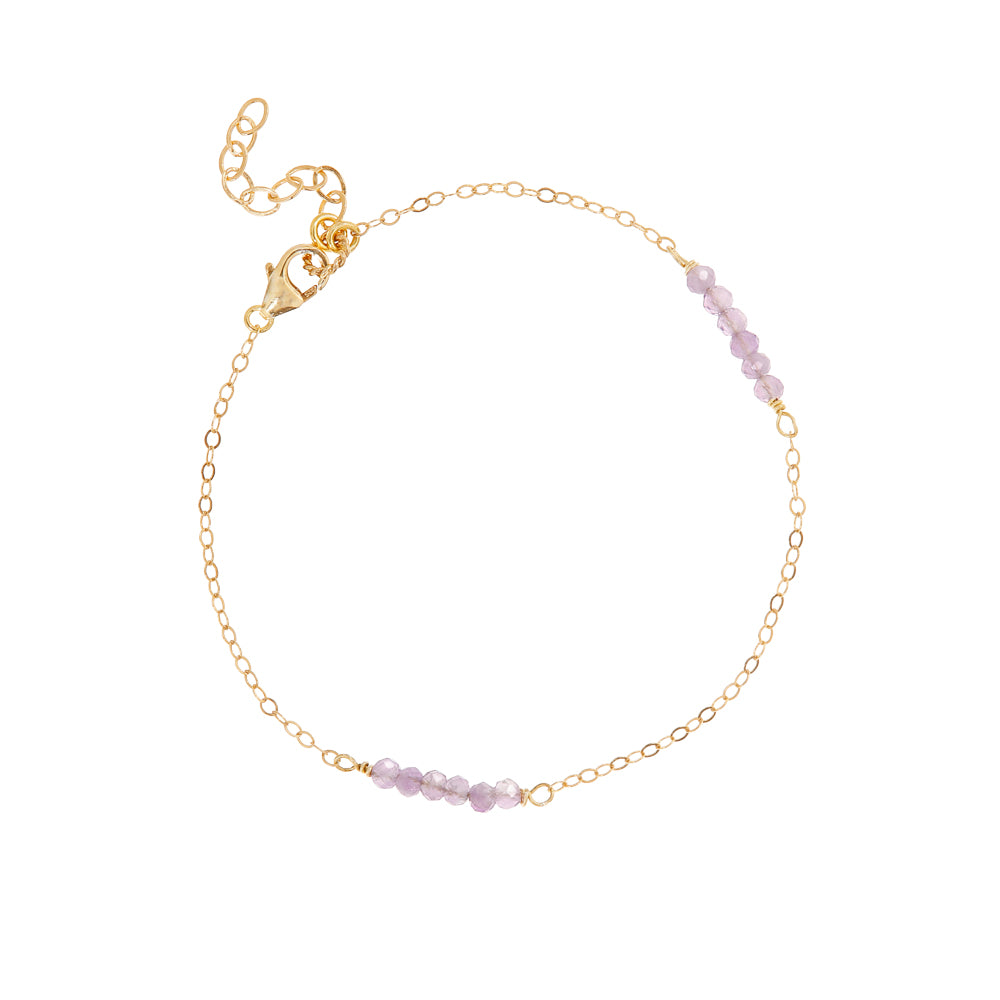 handgemaakt gouden armbandje