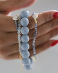 Blauwe edelsteen armbanden