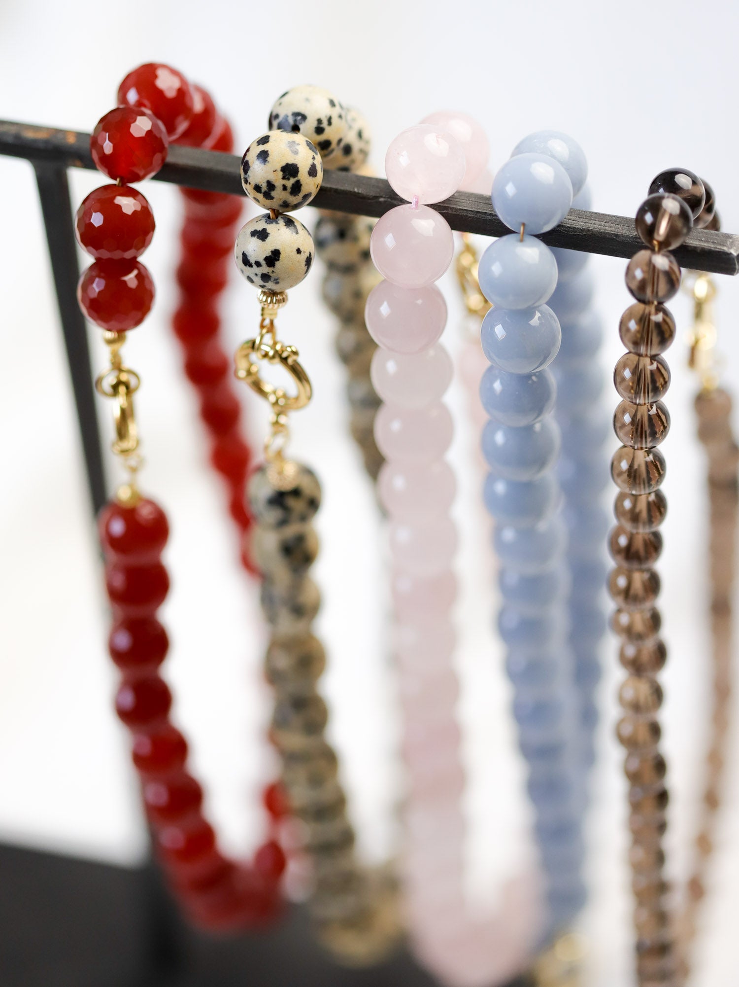 handgemaakte edelsteen kettingen