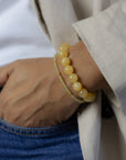 Gele edelsteen armbanden