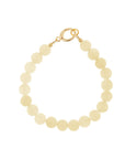 Gele jade armband