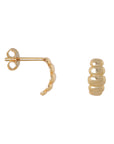 minimalistische gouden studs