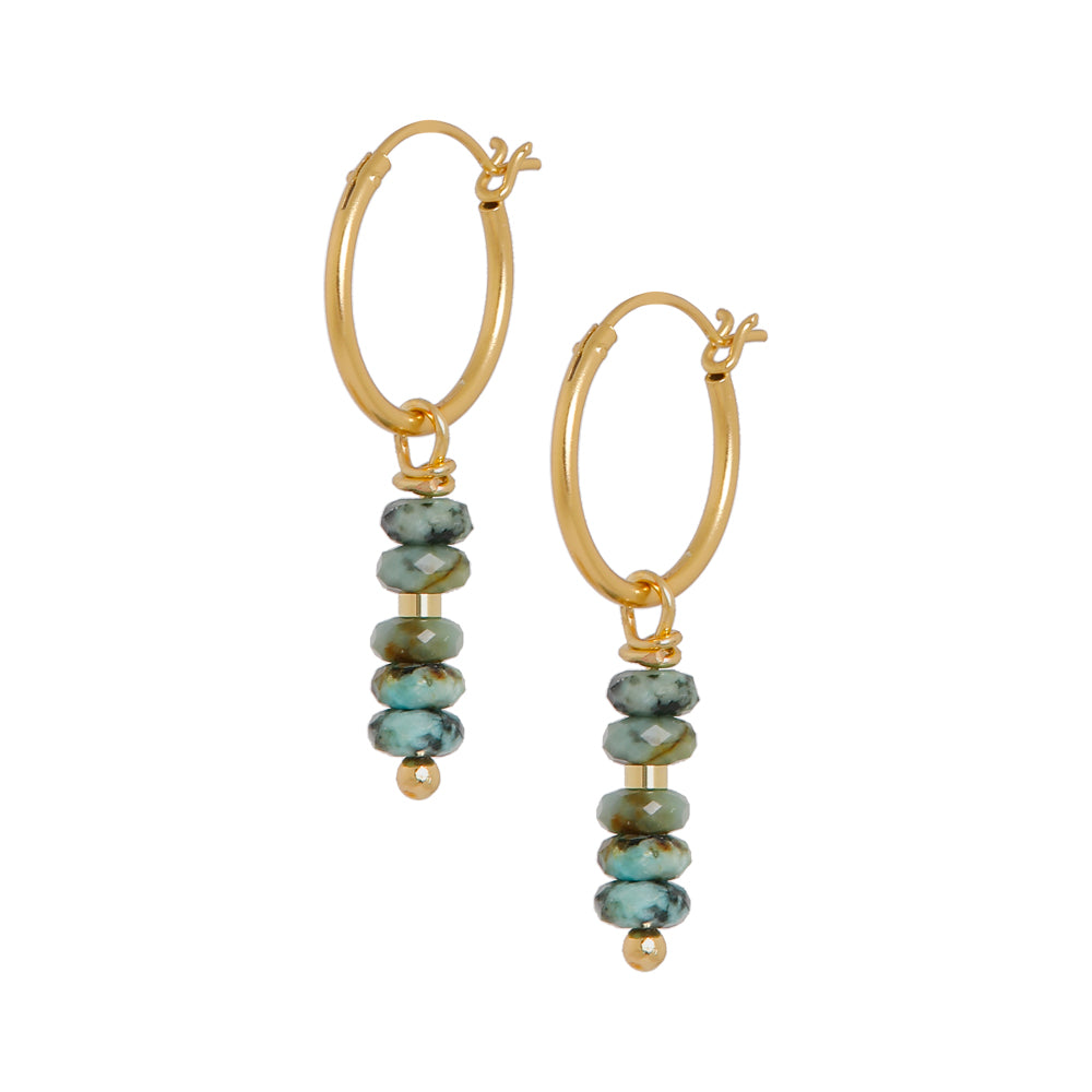 Gouden oorbellen 14K voor dames • Gratis verzending