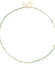kralen ketting chrysopraas