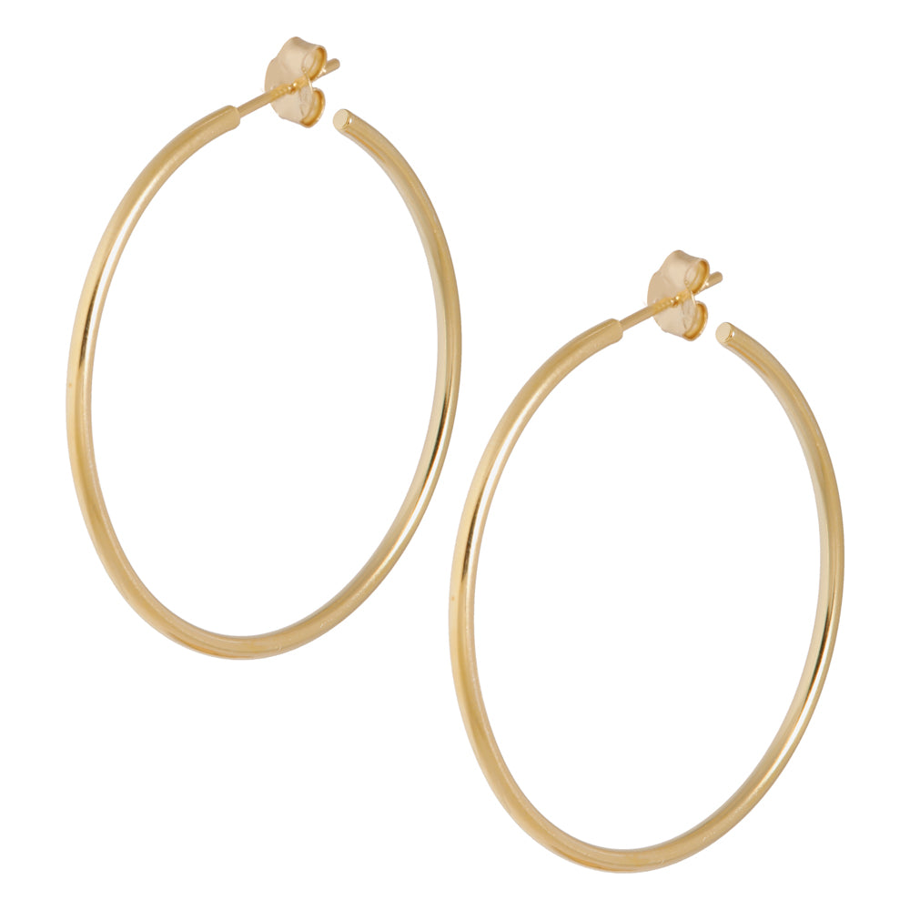 grote gouden creolen