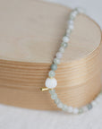 Handgemaakte edelsteen armband