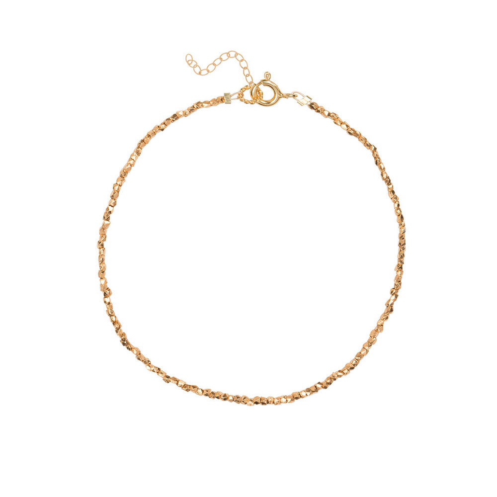 Gouden minimalistisch armbandje