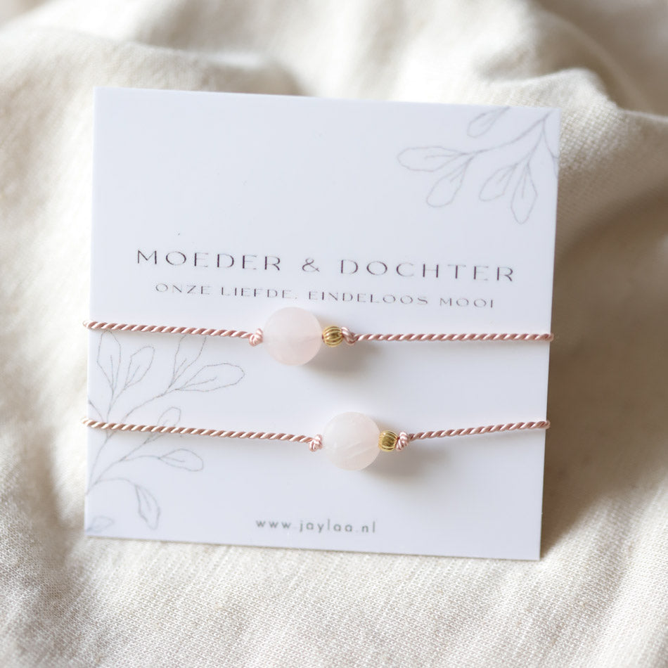 moeder dochter armband