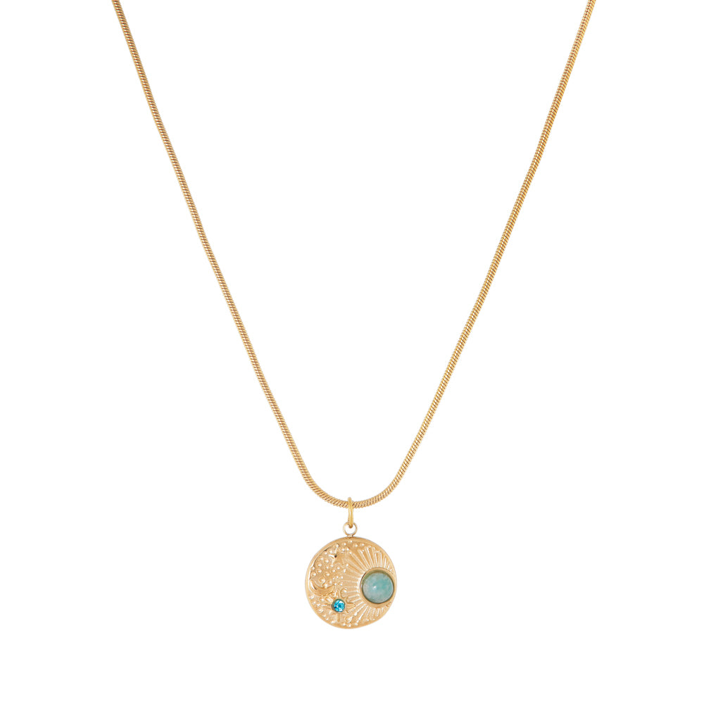 Korte gouden ketting