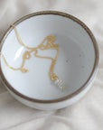 gouden ketting met edelsteen