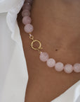 rozenkwarts ketting