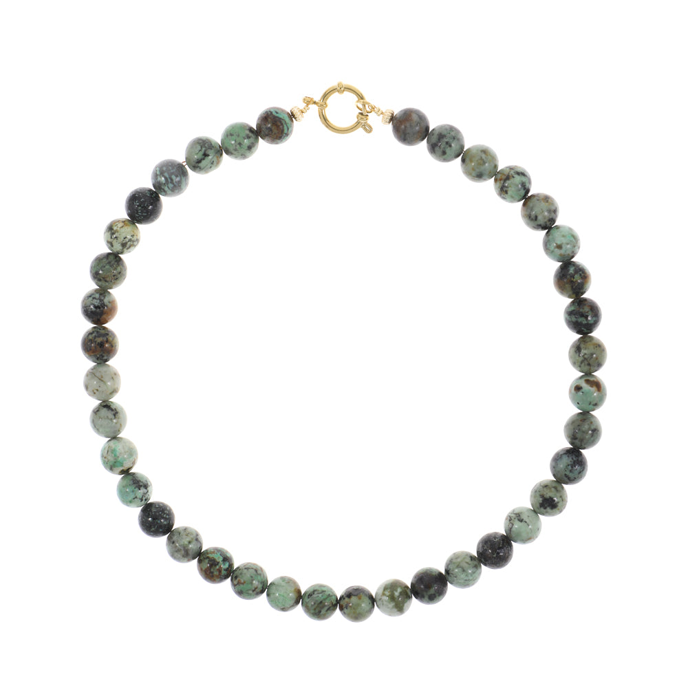 turkoois edelsteen ketting