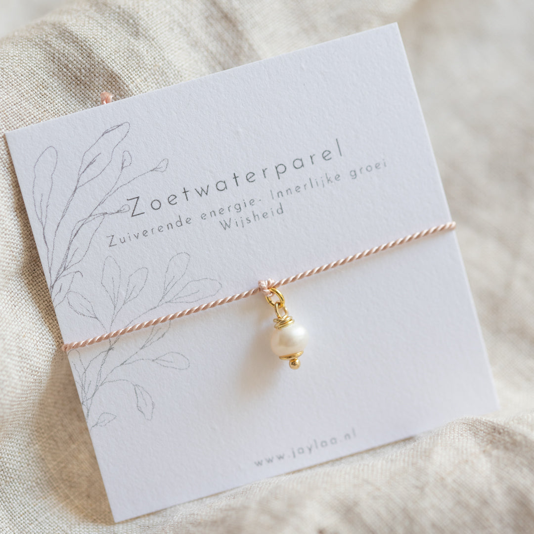 zoetwaterparel armband