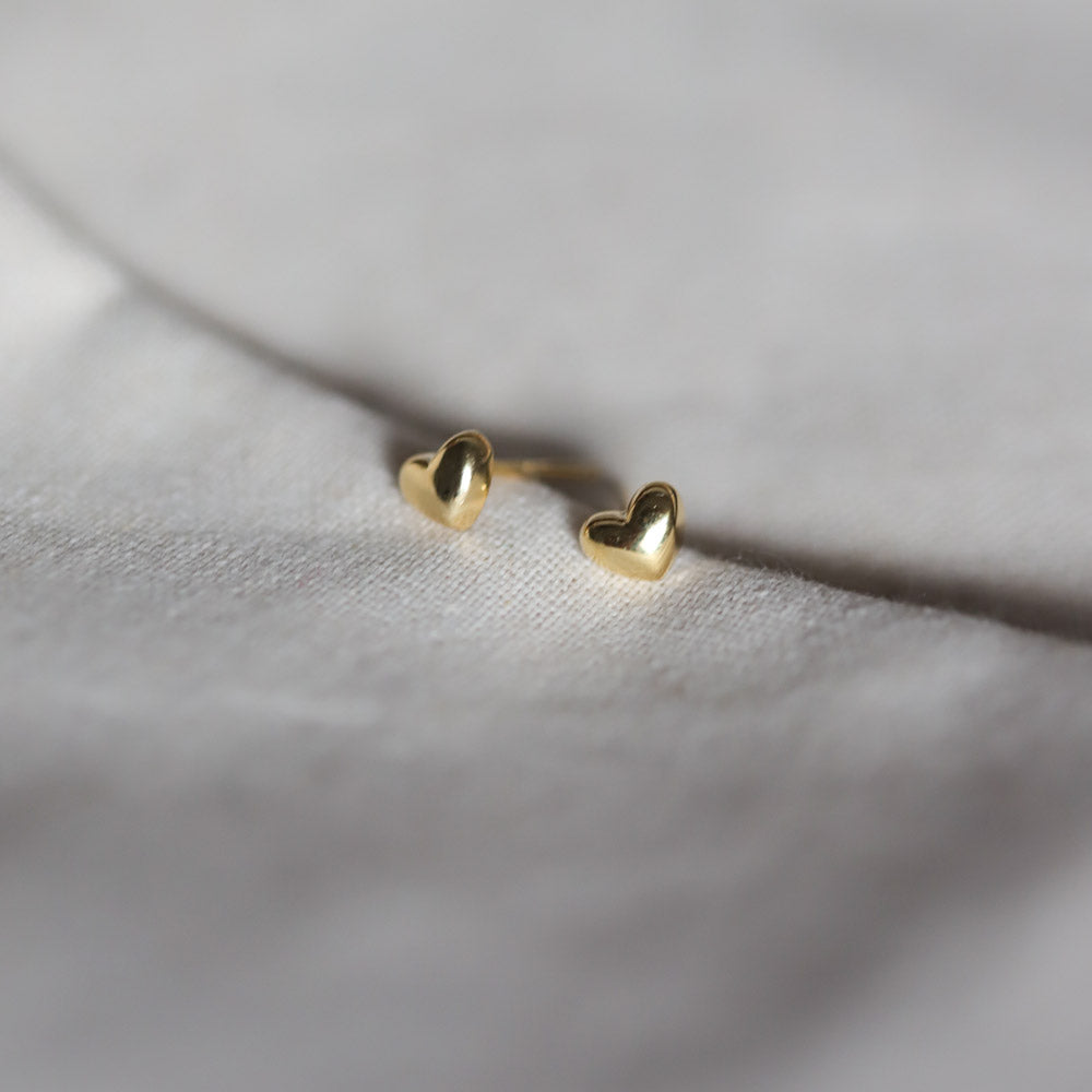 Mini hart oorbelletjes