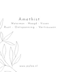 amethist edelsteenkaart
