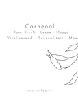 edelsteen kaart carneool