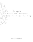 jaspis kaartje