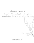 maansteen edelsteenkaart