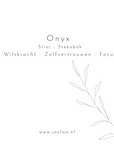 edelsteen kaart onyx