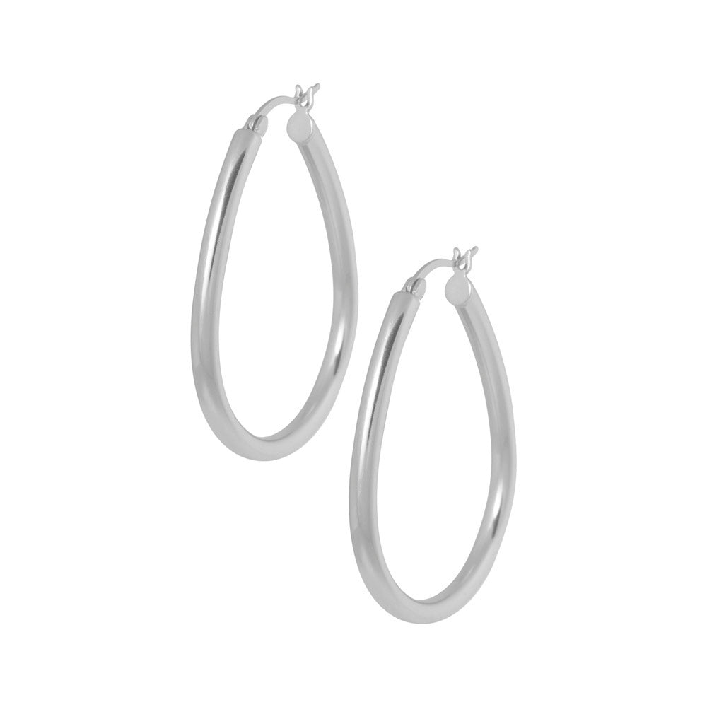Sterling zilveren hoops