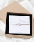 edelsteen armband rozenkwarts