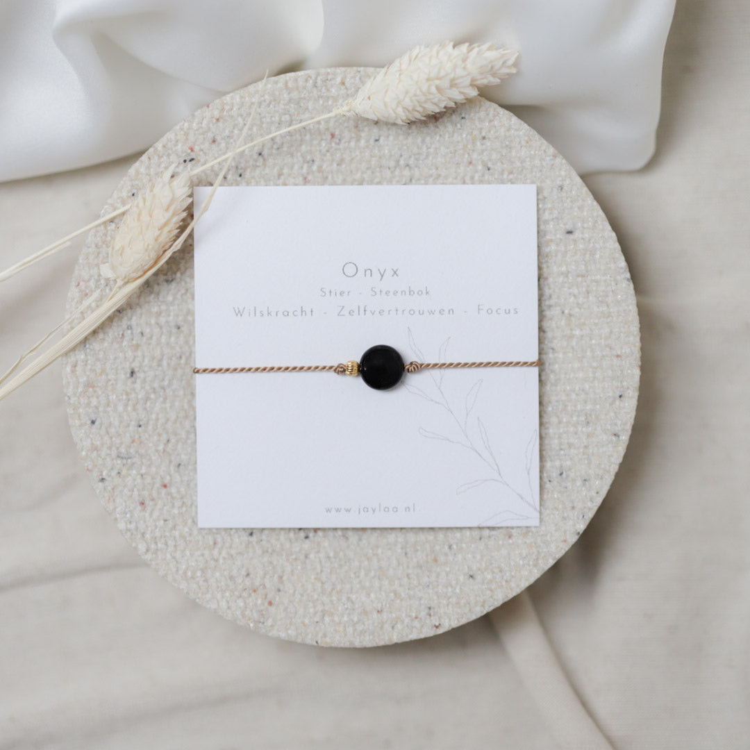 Onyx armband