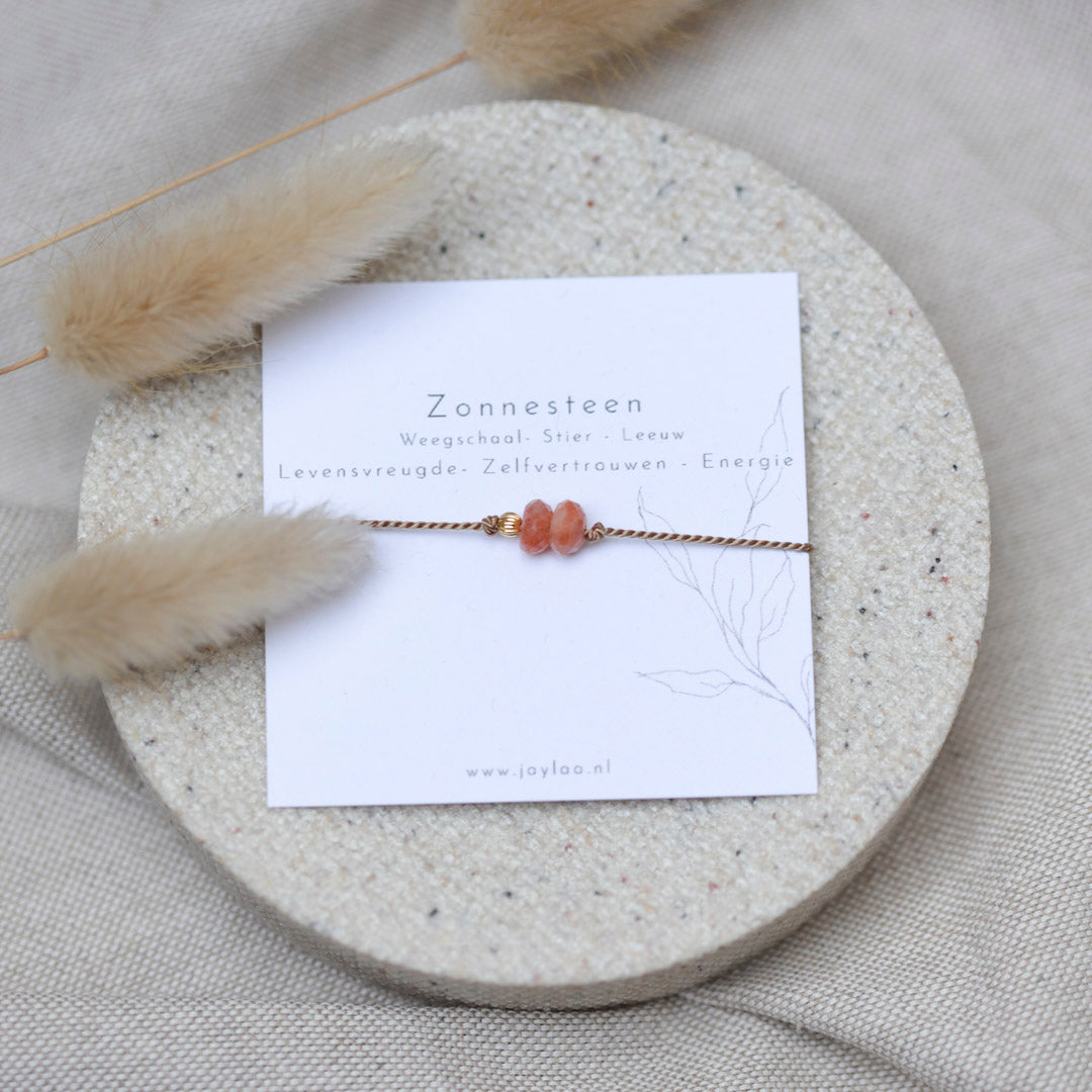 zonnesteen armbandje