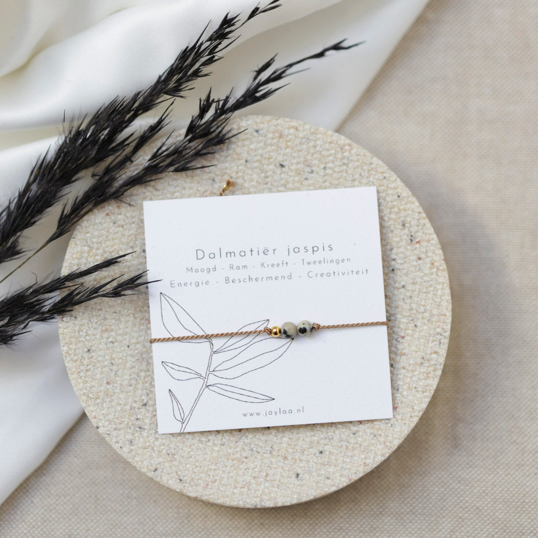 Dalmatiër jaspis armband