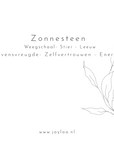 edelsteenkaart zonnesteen