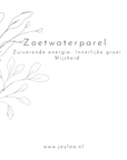 edelsteenkaart zoetwaterparel