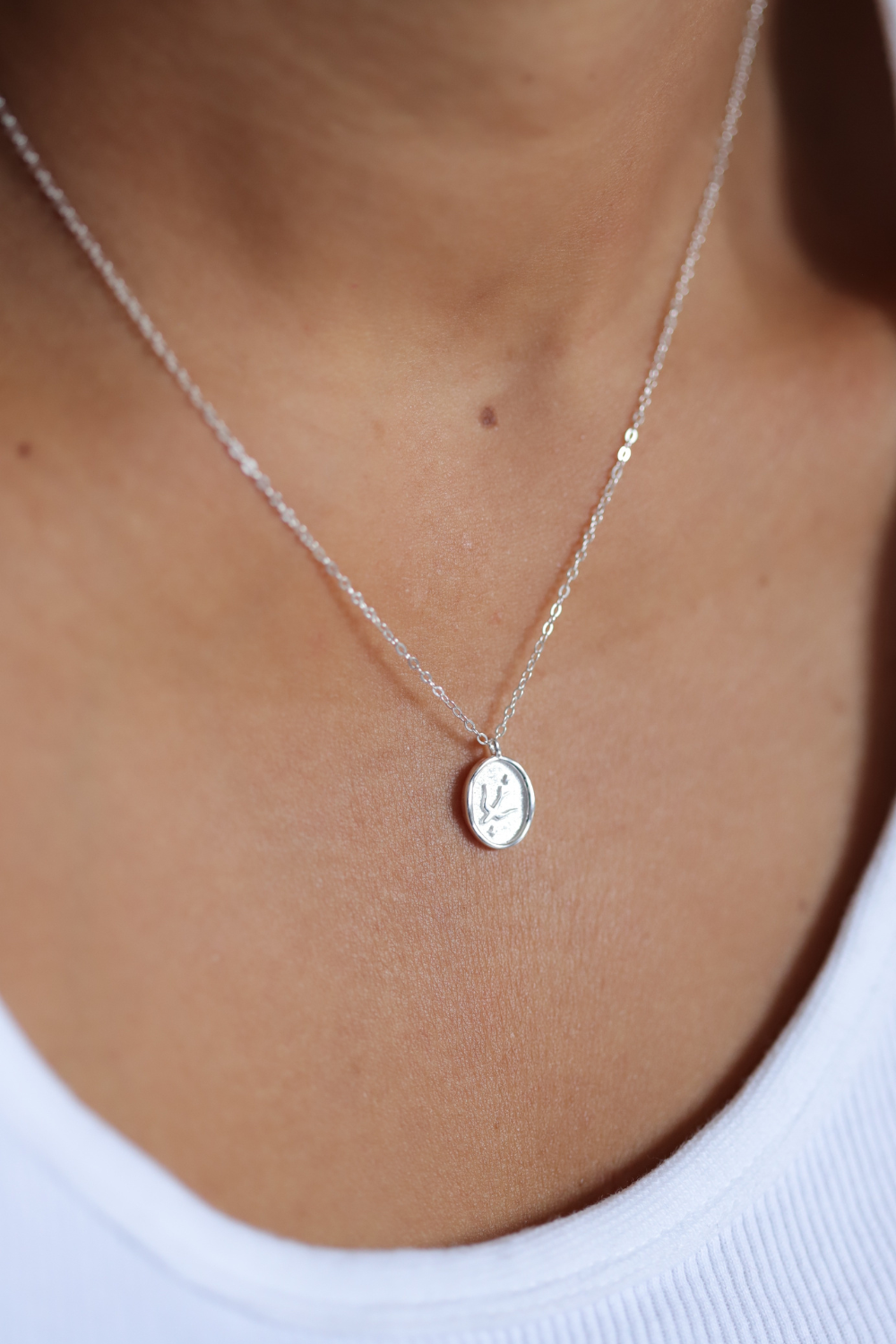 echt zilveren ketting