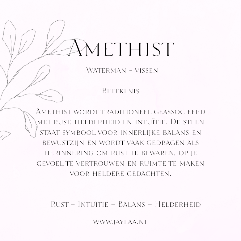edelsteen kaart amethist