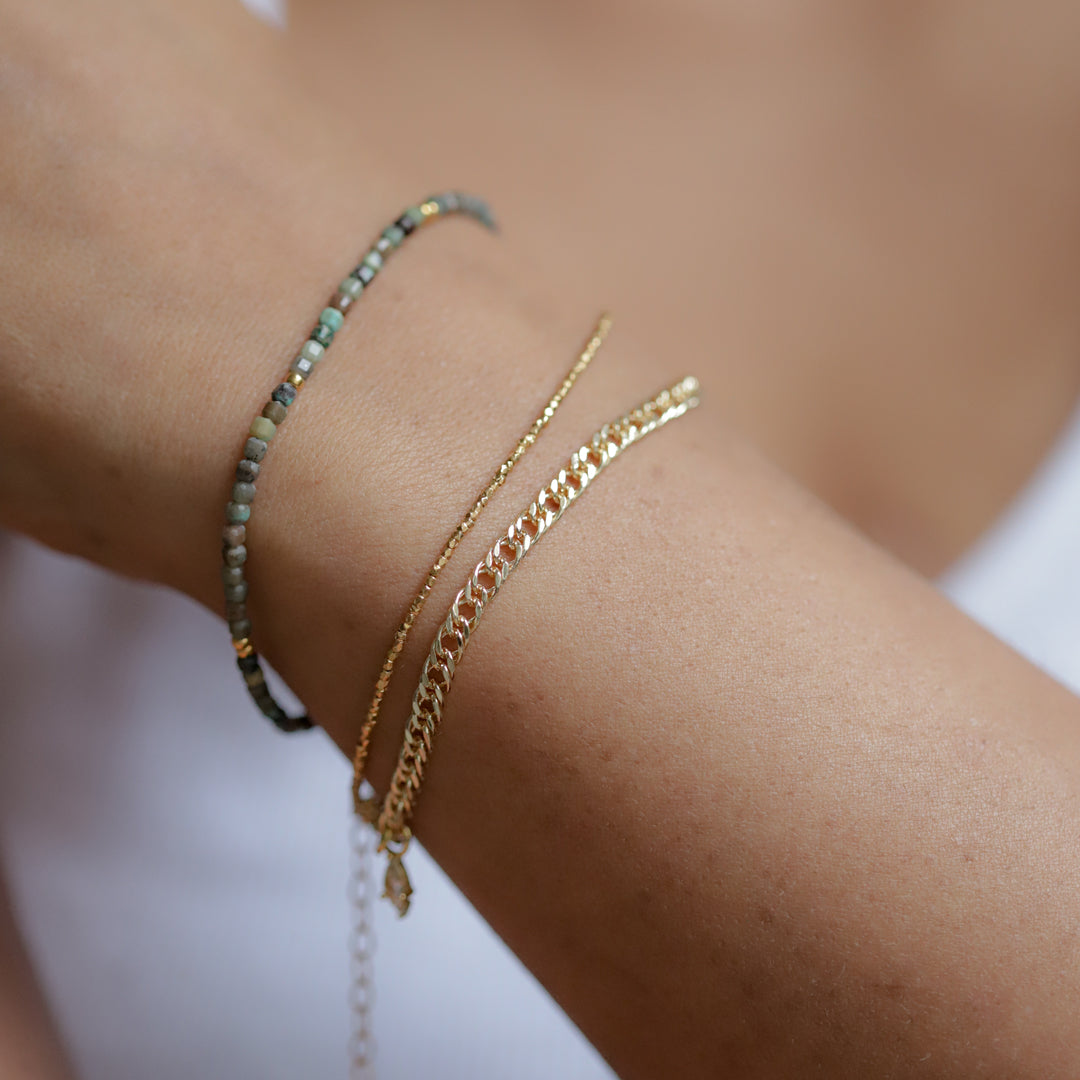 armbanden set goud