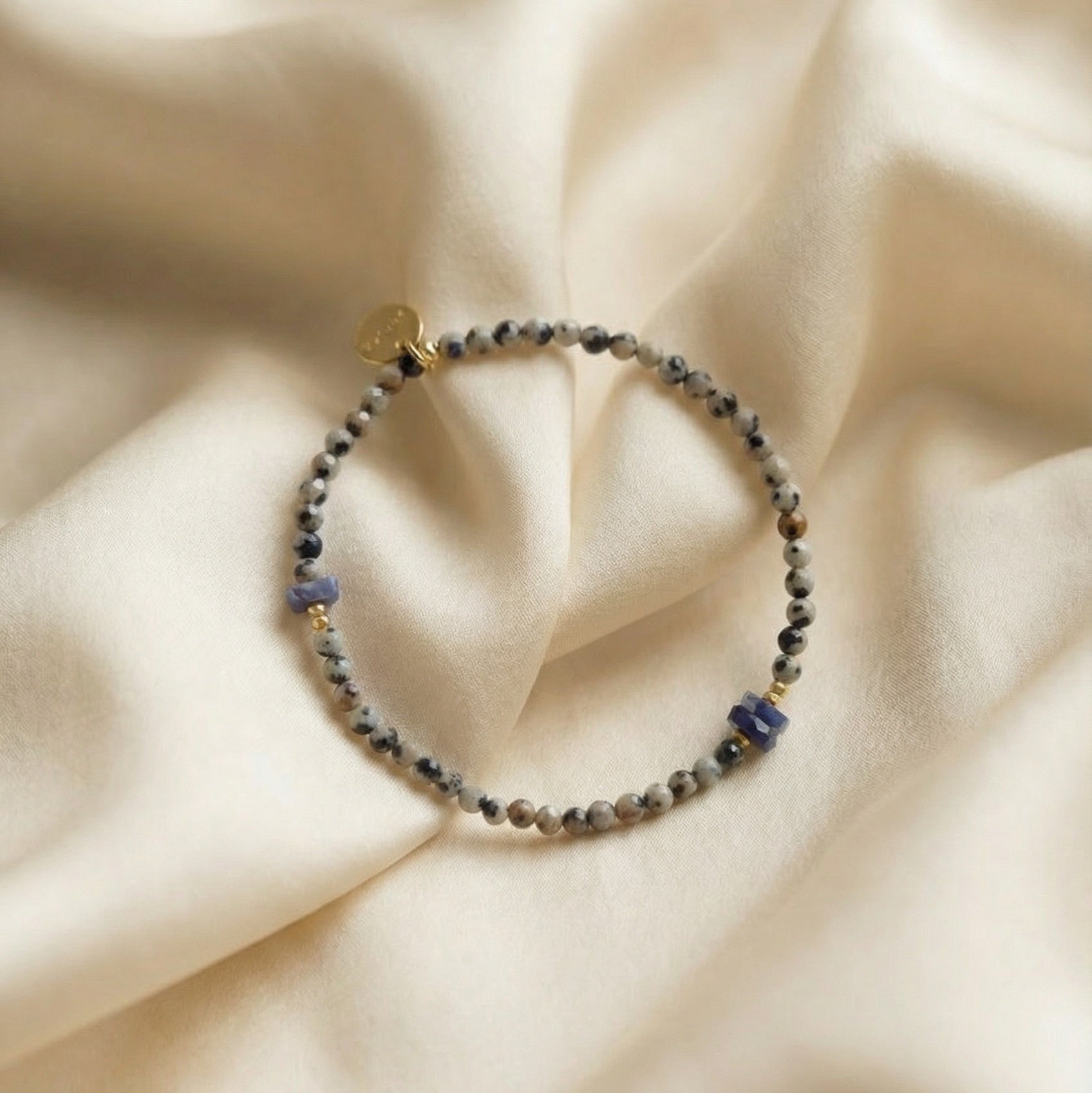 Handgemaakte edelsteen armband