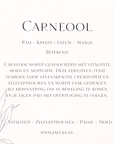 Carneool edelsteen kaart