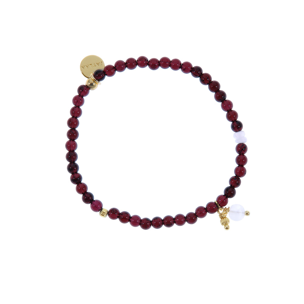 edelsteen armband granaat 