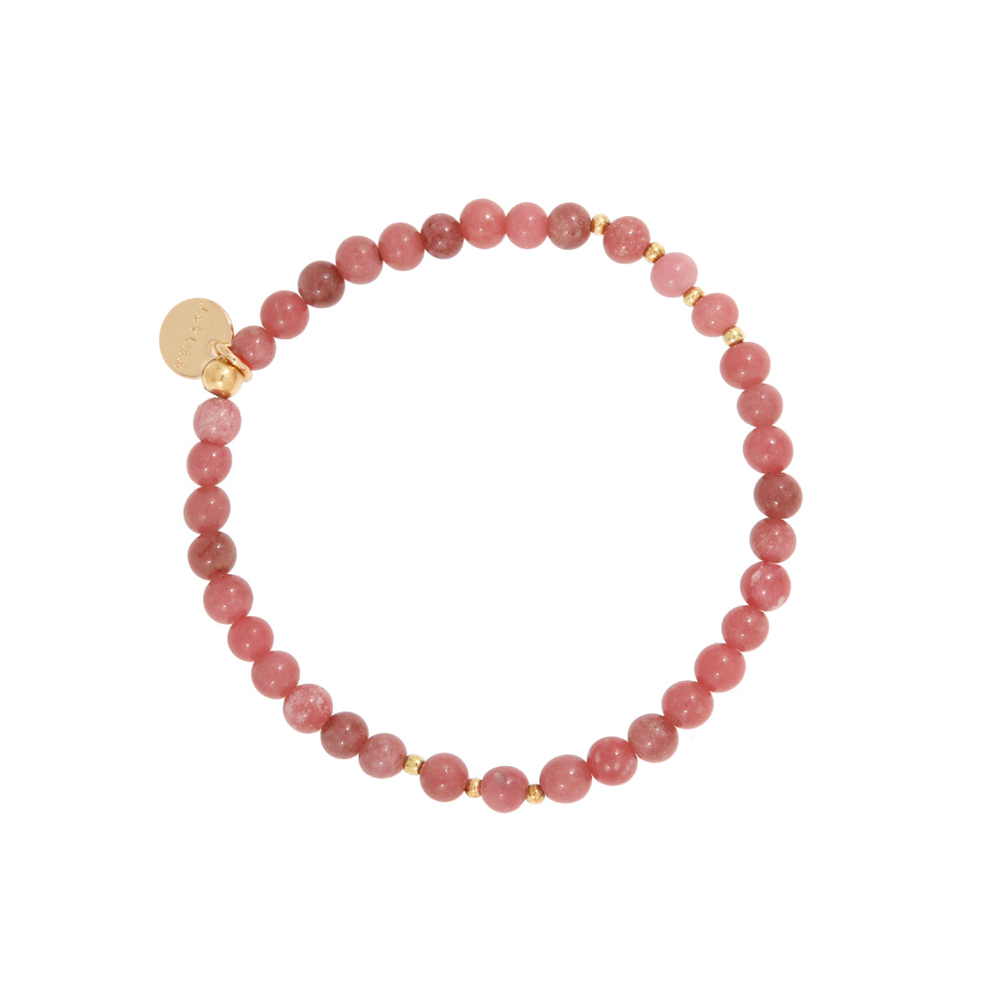 roze edelsteen armband
