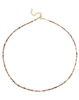Edelsteen kettinkje || African opal jasper