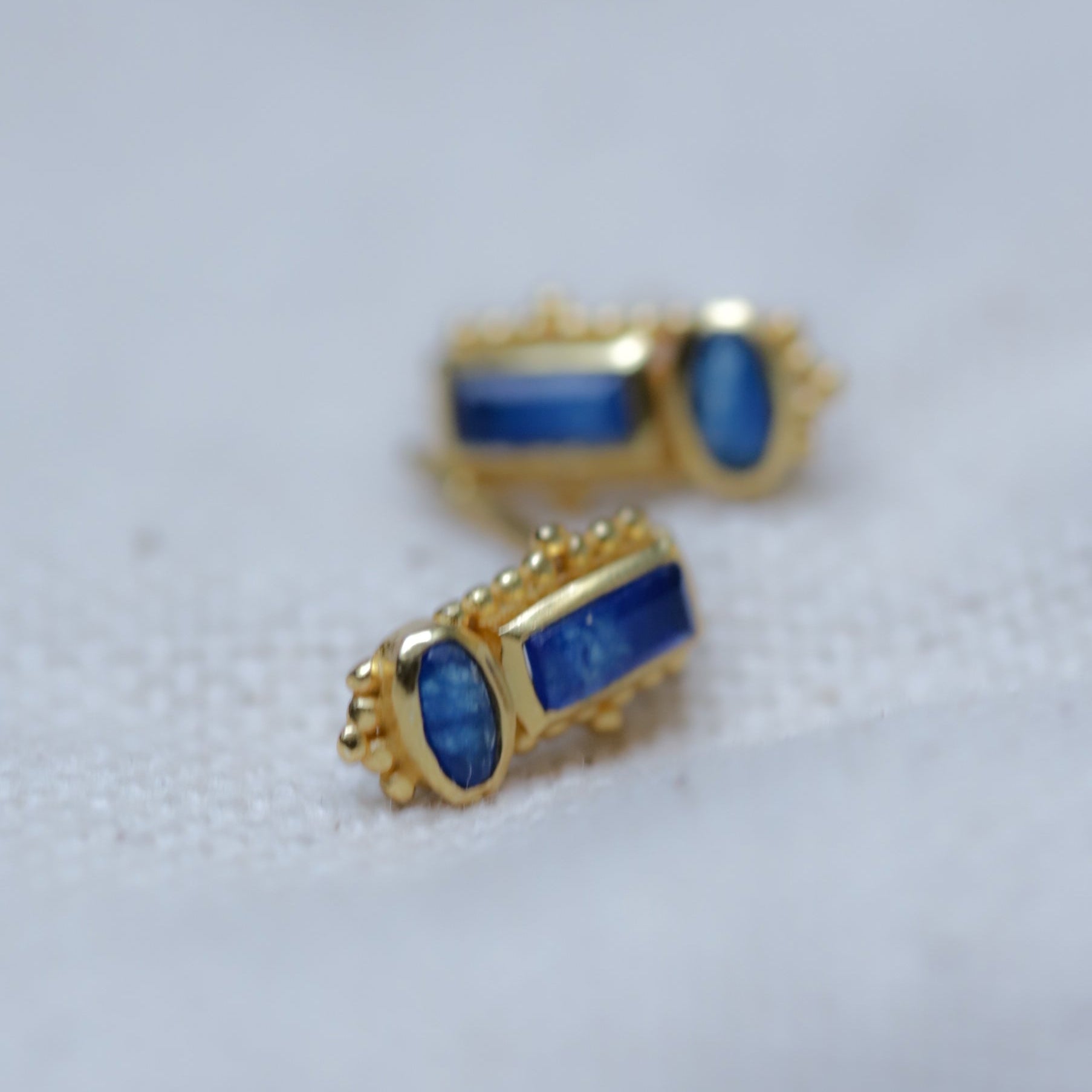 edelsteen oorknopjes