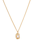 Gouden ketting met parel