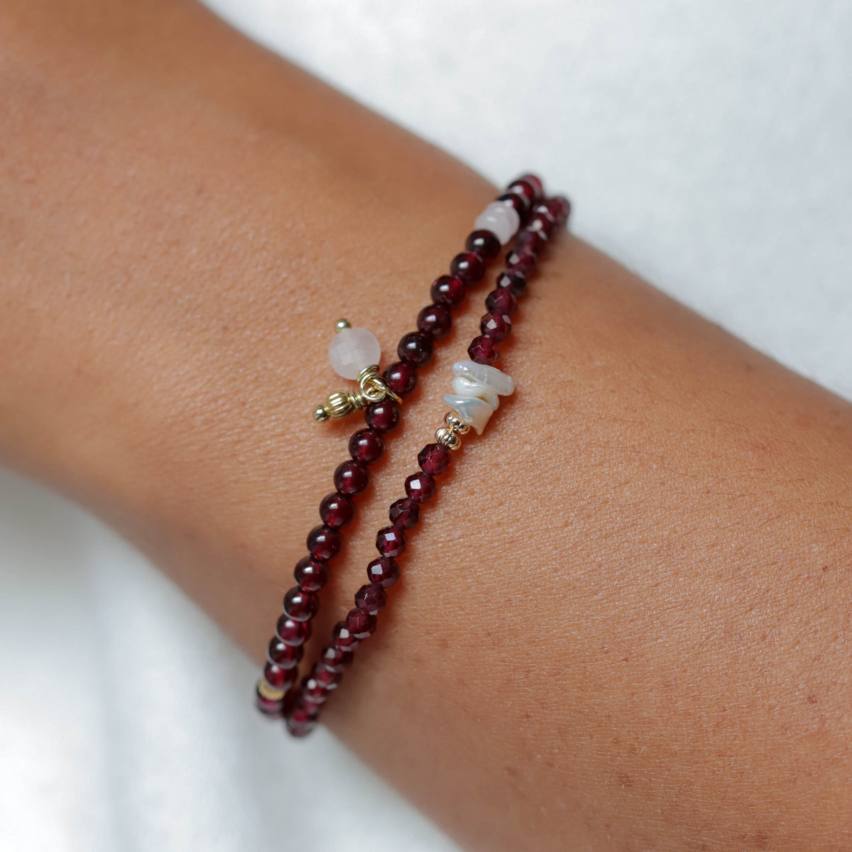 granaat armbanden Handgemaakt - Jaylaa