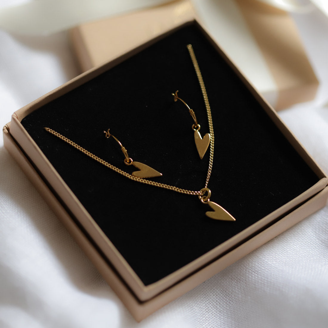 cadeauset sieraden goud