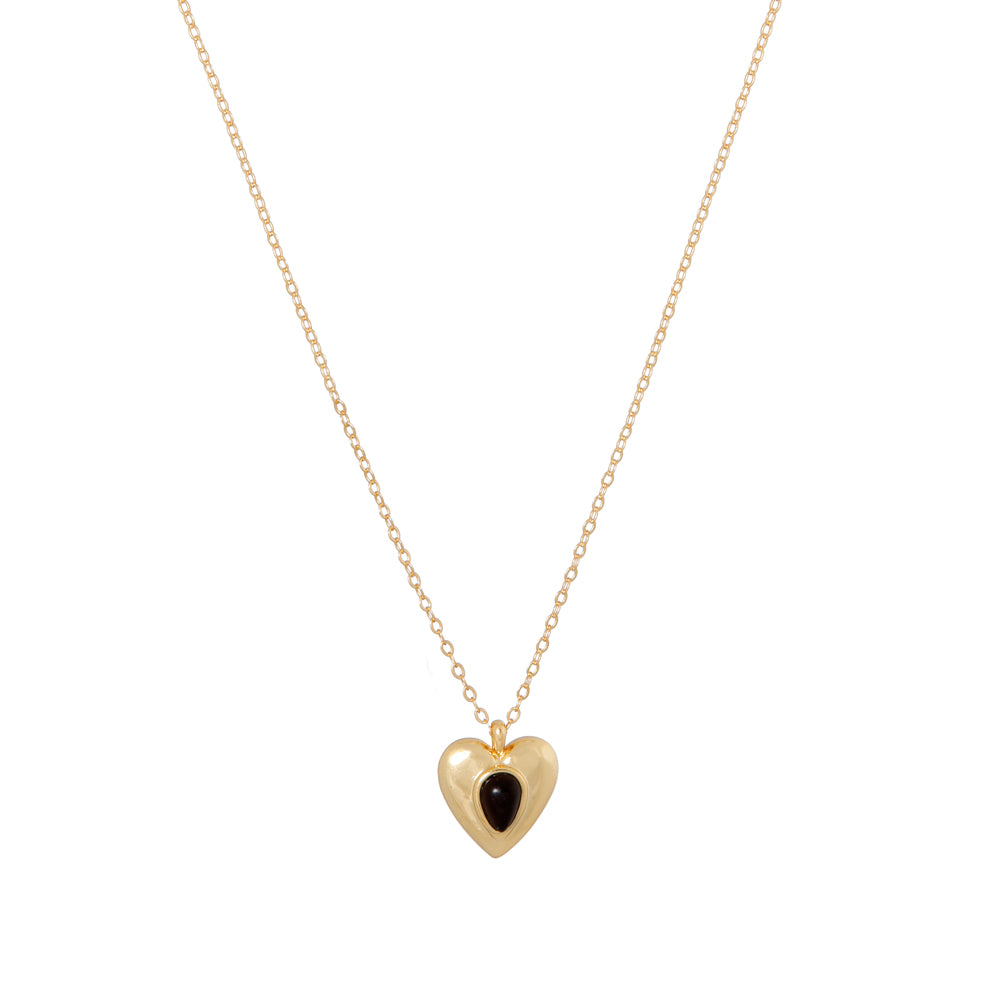 Gouden hart ketting