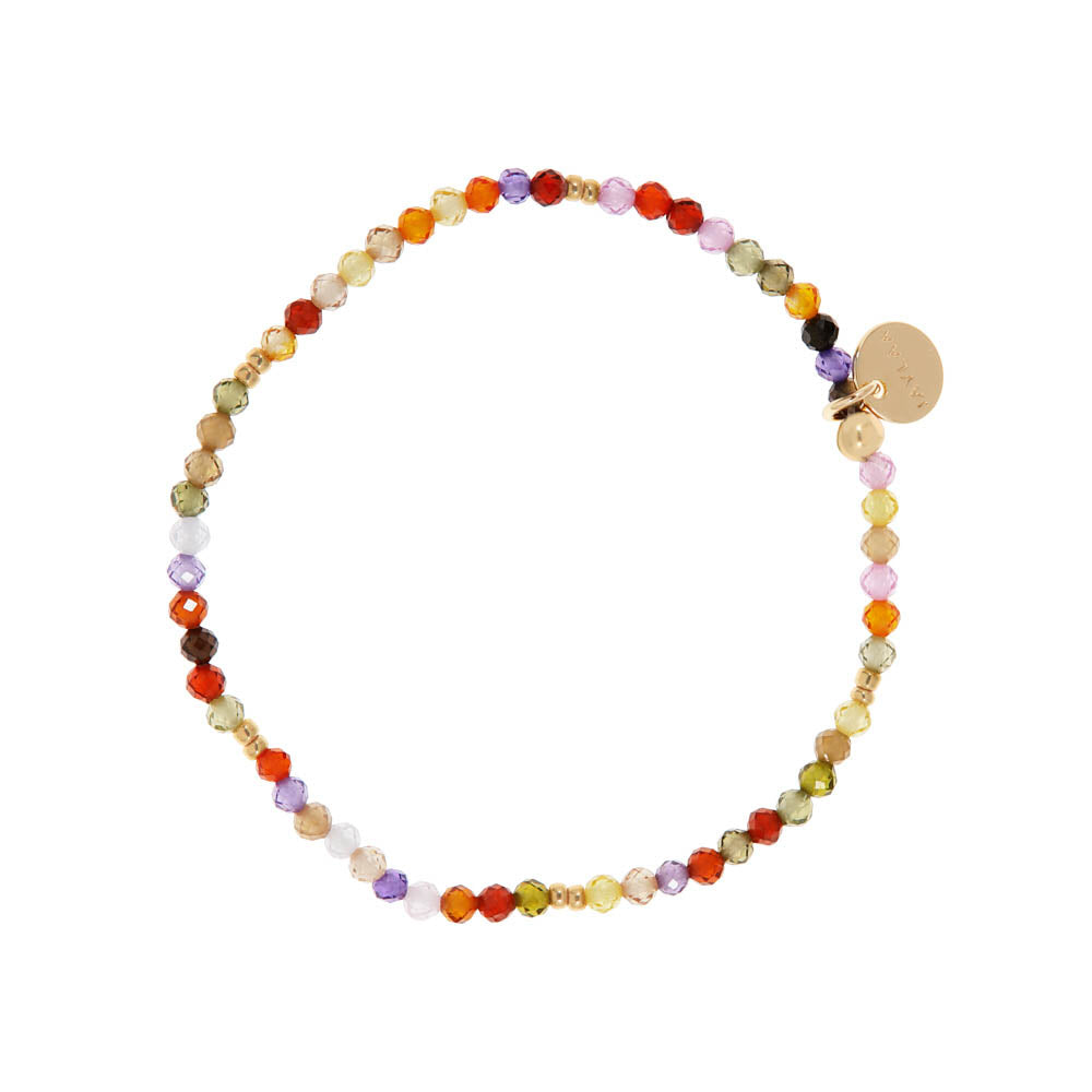 edelstene mix armband