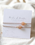 Sieraden kaart || Moeder & dochter armbanden