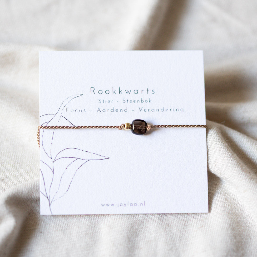 Rookkwarts armbandje