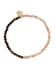 Tijger en maansteen armband