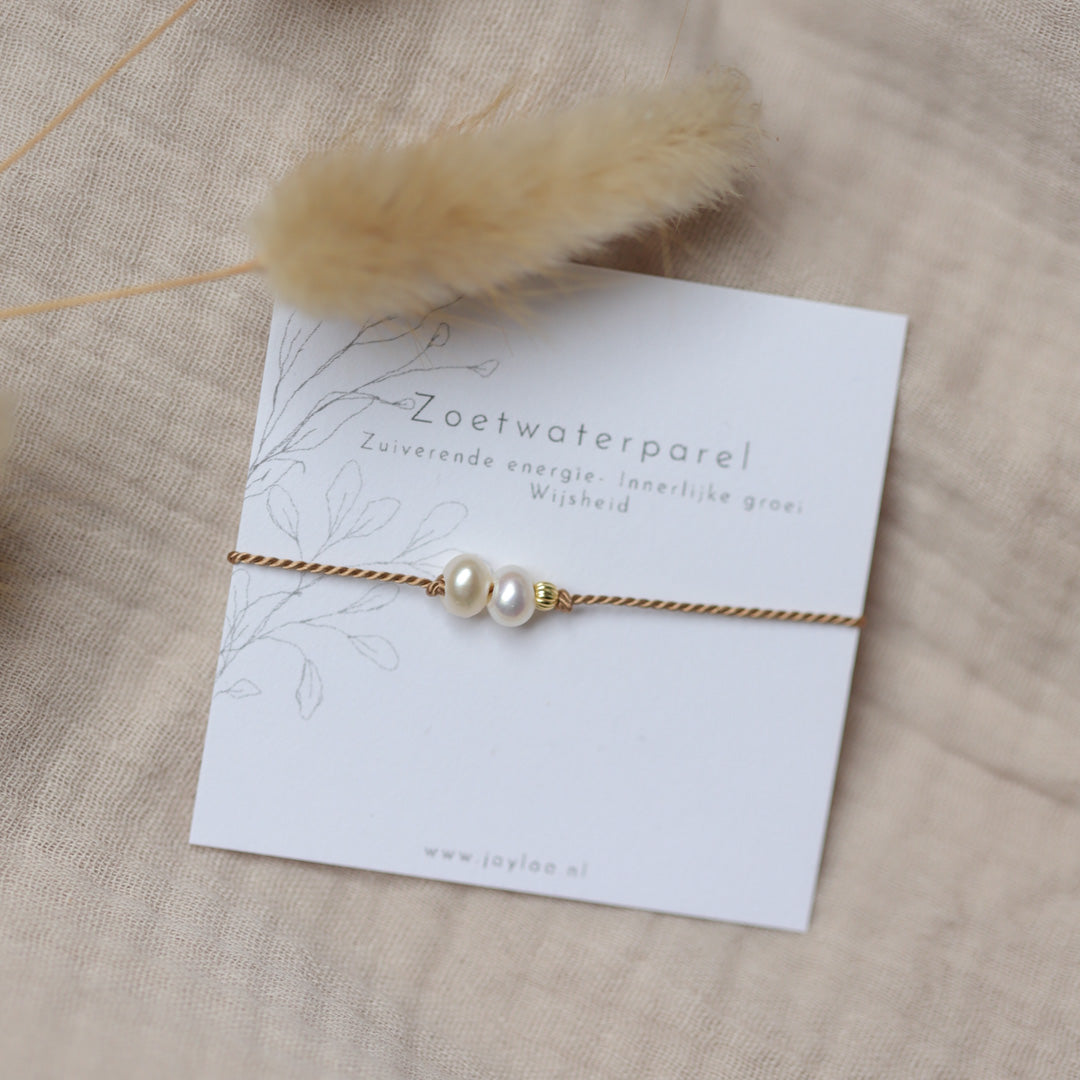 zoetwaterparel armband