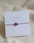 amethist armbandje
